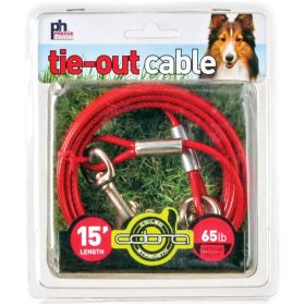 Prevue Pet Products Tie-out Cable Medium Duty (Option: 15 Foot)